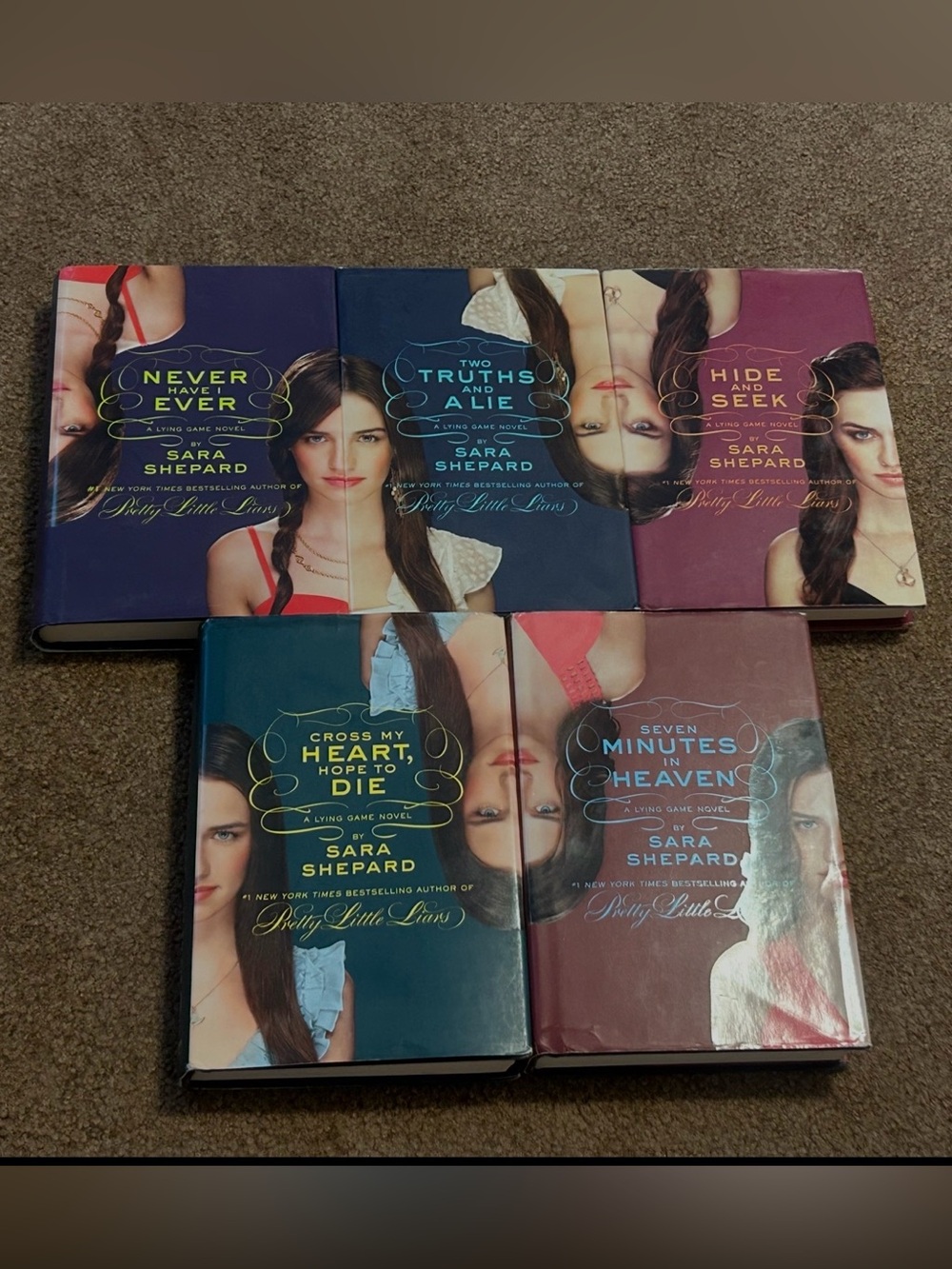 Sarah Shepherd’s The Lying Game book series-lot of 5(books 2-6)